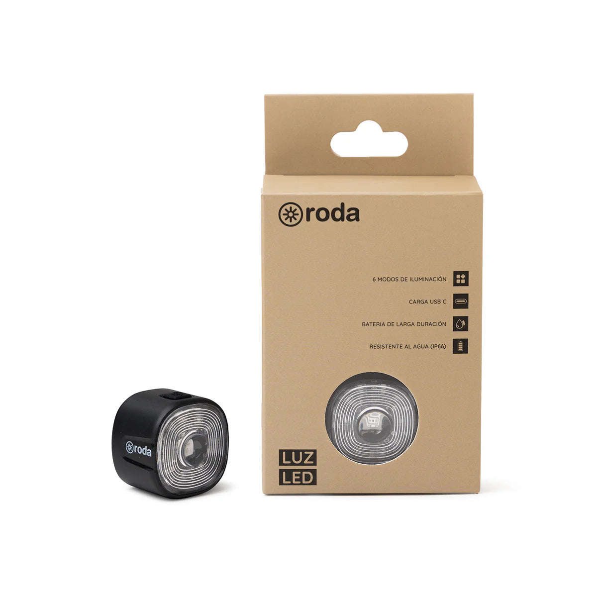 LUZ LED PARA BICICLETAS TRASERA - roda