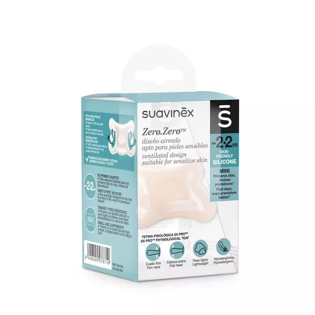 Chupete Zero Zero Tetina Fisiológica Sx Pro Silicona -2 a 2 meses