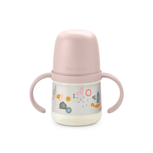 Mamadera de Entrenamiento con Asas y Boquilla de Silicona de 150ml