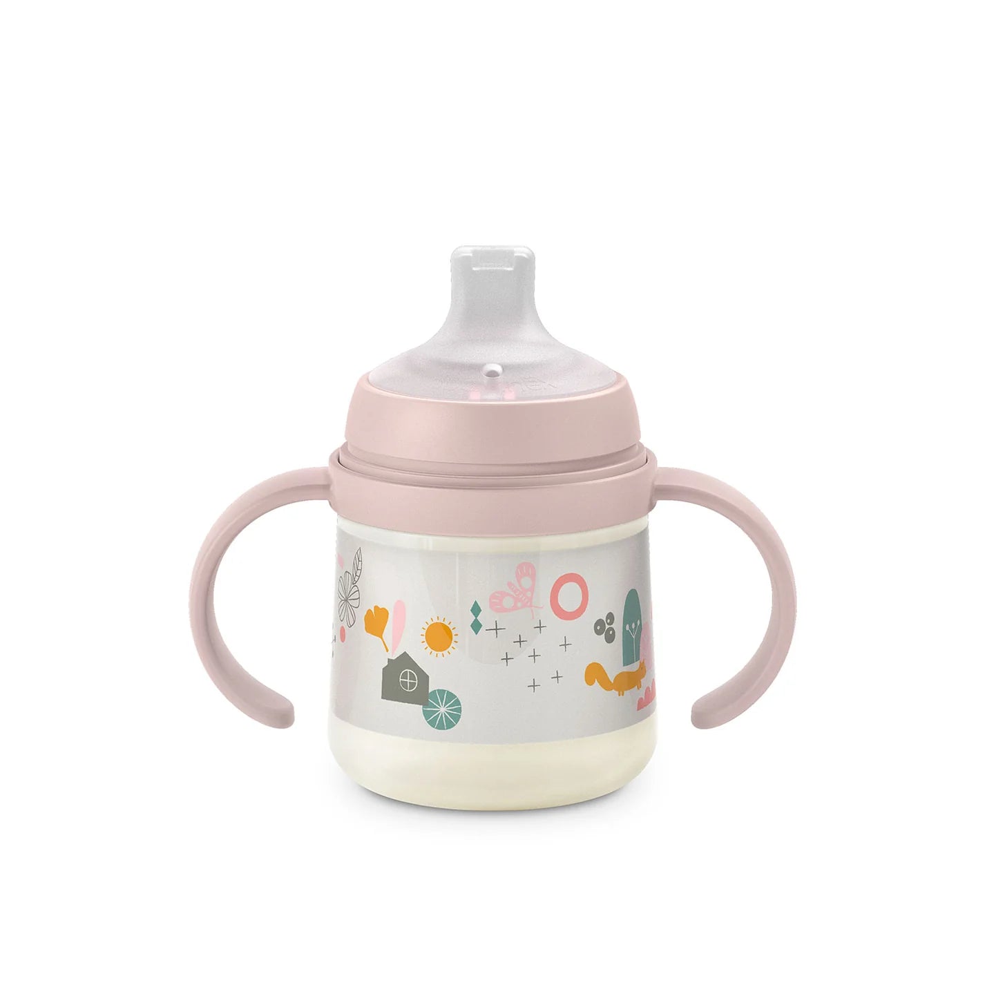 Mamadera de Entrenamiento con Asas y Boquilla de Silicona de 150ml