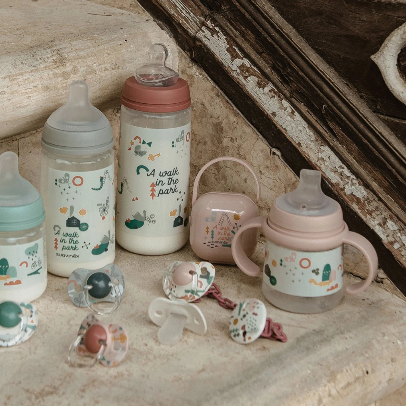 Mamadera de Entrenamiento con Asas y Boquilla de Silicona de 150ml