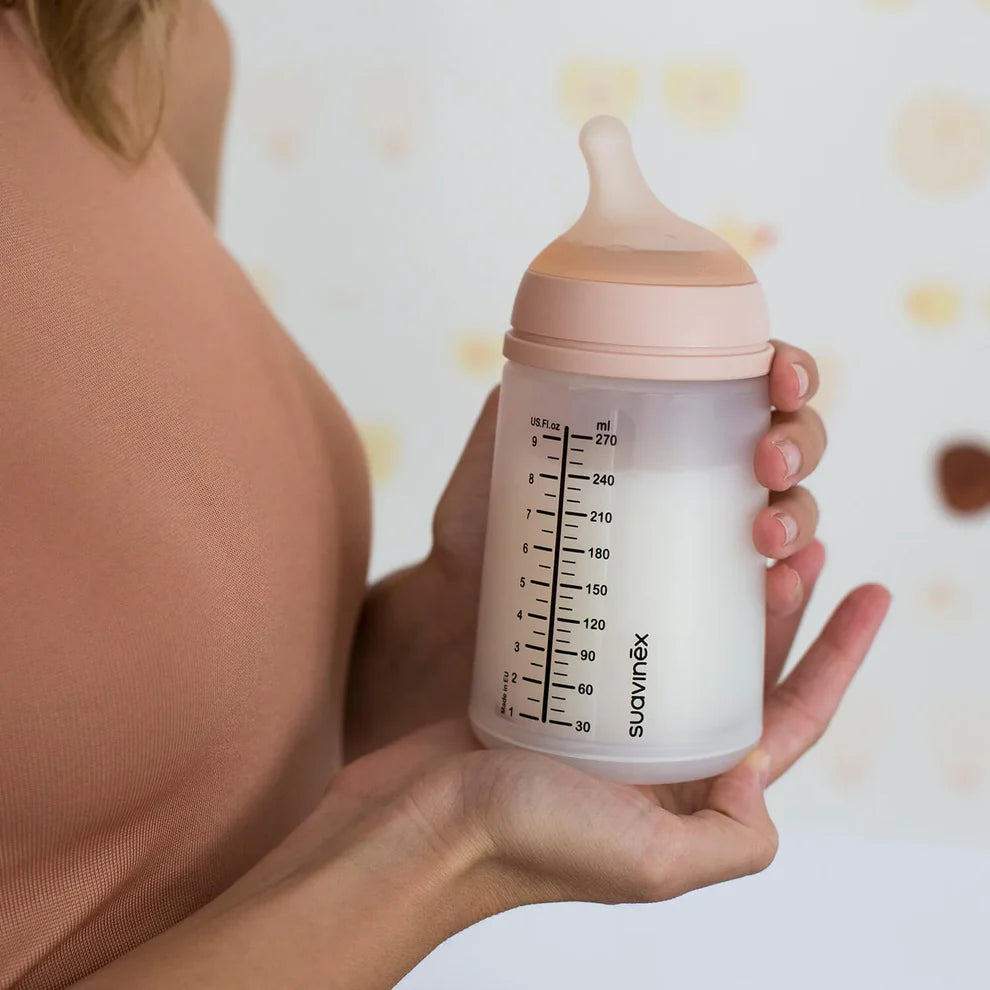 Pack de 2 Tetinas de silicona para mamadera Zero Zero anticólico Talla A y M - Suavinex