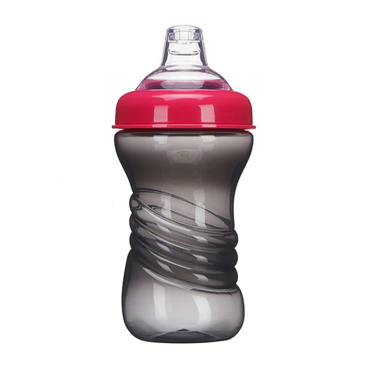 Vaso Simple Silicone Sipper 300ml - Rosado