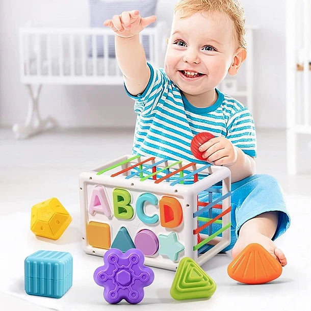 Rectángulo de encaje y sensorial Montessori - Huanger