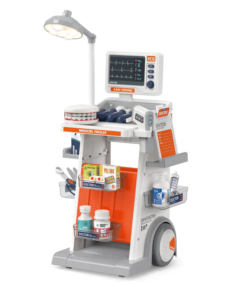 Carrito de Dentista con Pantalla (con luz y sonido) - Ben Kitchens