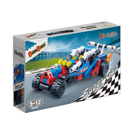 Set Bloques Construcción Super Auto Ráfaga