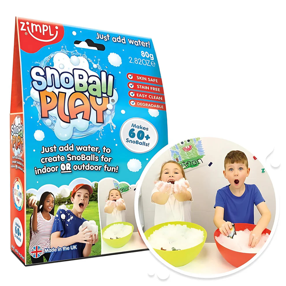 BOLAS DE NIEVE ARTIFICIALES SNOBALL PLAY BATTLE PACK ZIMPLI