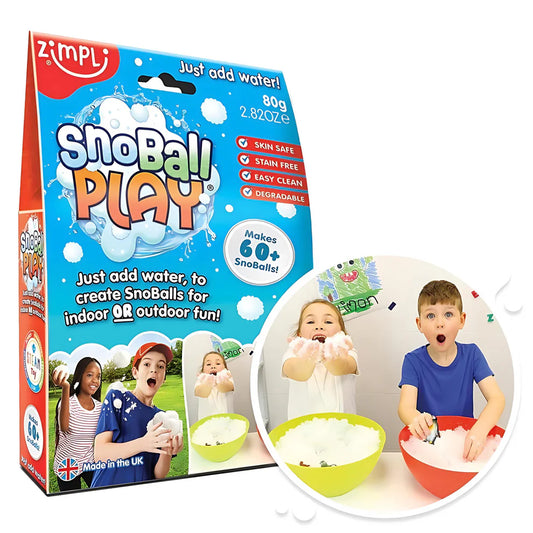 BOLAS DE NIEVE ARTIFICIALES SNOBALL PLAY BATTLE PACK ZIMPLI