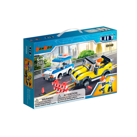 Bloques Construcción Super Auto Disparo 118 Piezas - BanBao