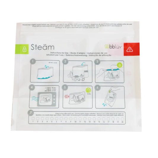 BOLSAS ESTERILIZADORAS PARA MICROONDAS (PACK 6 UNIDADES)
