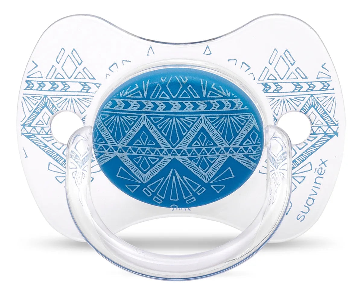 Chupete Mas Broche Premium Fisiologico  Silicona 4/18 Meses Variedad De Colores