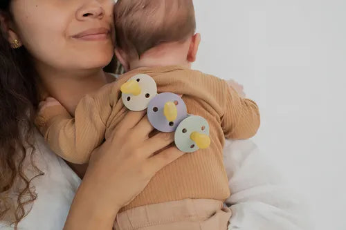 Chupete Bibs Colour Redondo X2 | Talla 1 (0+ meses)