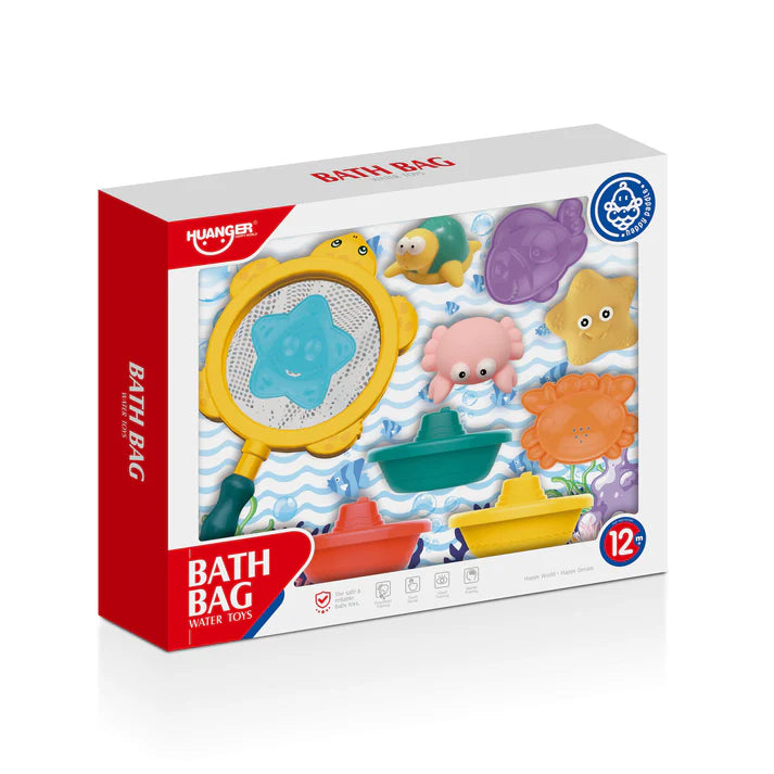 Juego de Agua Para Baño Pesca Estrella 10 Piezas - Huanger