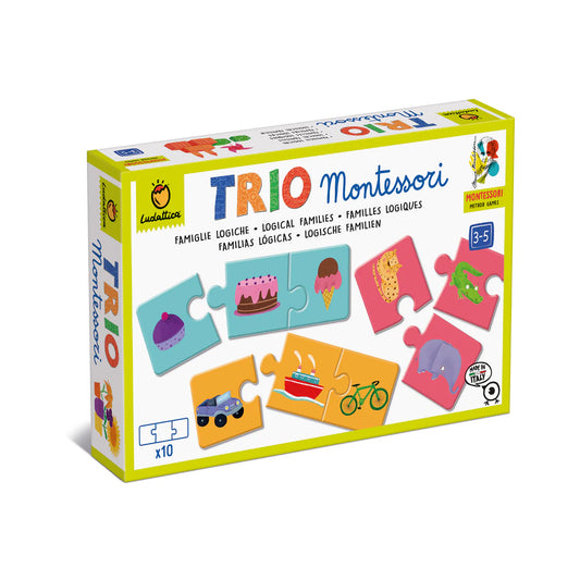 Trio Montessori Familias Logicas