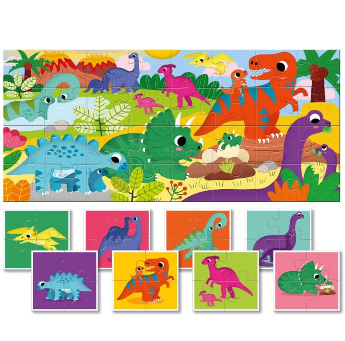 Puzzle bebé dinosaurios - Ludattica