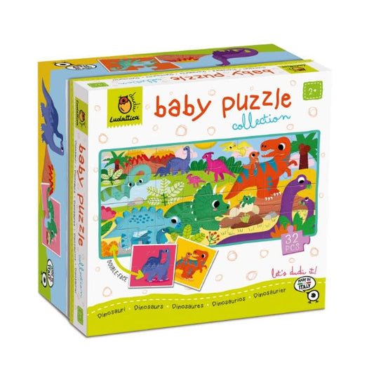 Puzzle bebé dinosaurios - Ludattica
