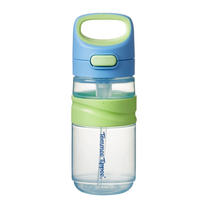 VASO CON BOMBILLA 500ML ON THE GO STRAW 18 MESES+ - Tommee Tippee