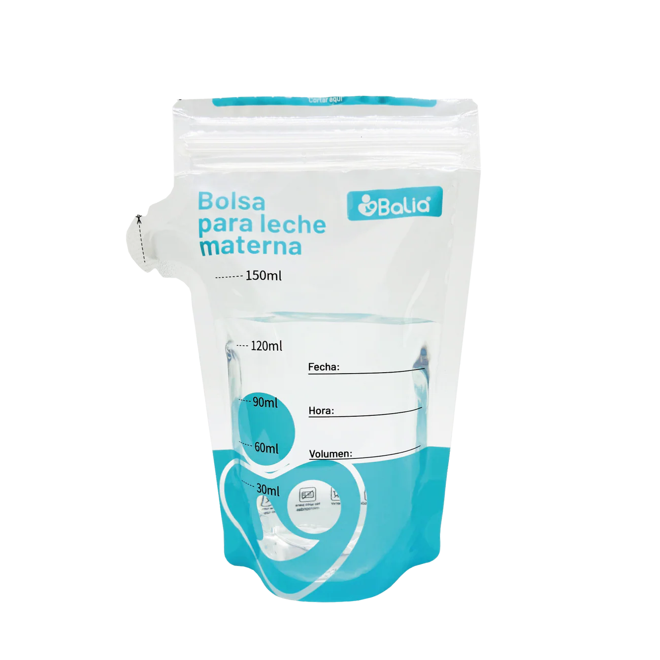 Bolsa para leche materna 25un
