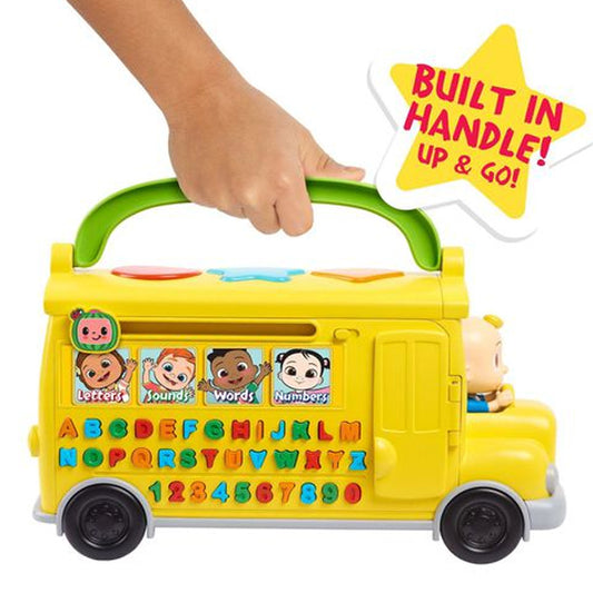 Bus Cocomelon aprendizaje luces y sonido