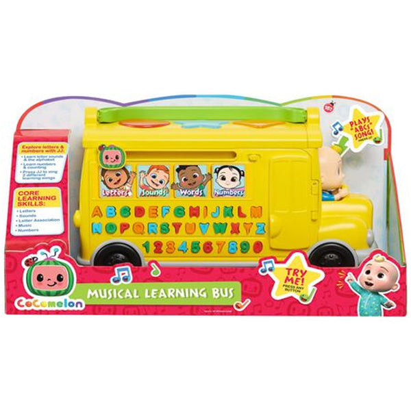 Bus Cocomelon aprendizaje luces y sonido