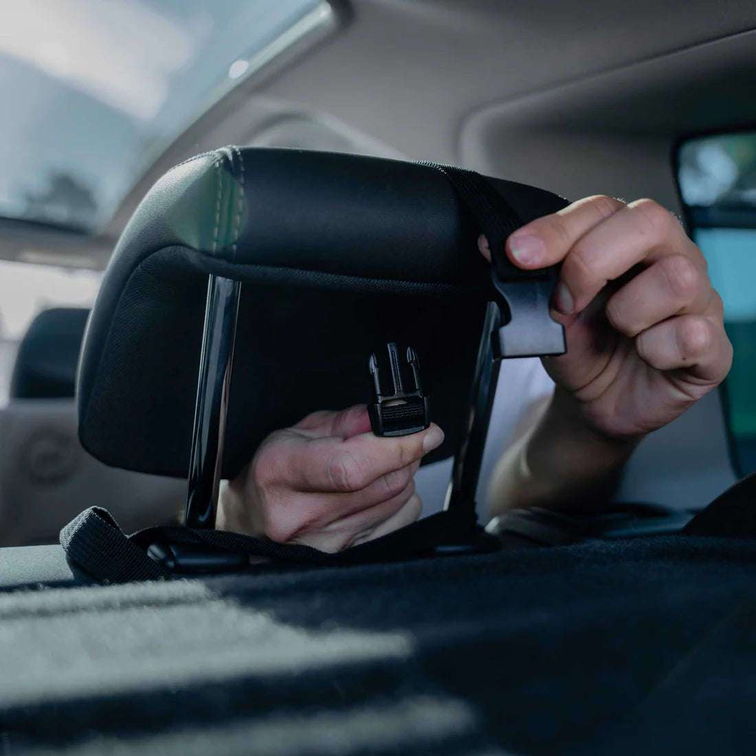 Espejo Clásico De Bebé Para Auto – Ezimoov