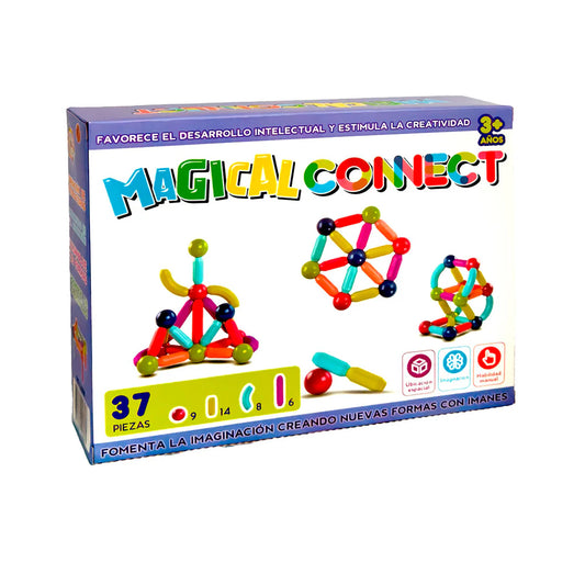 Juego Magnético Magical Connect 37 Piezas – Magical Magnets