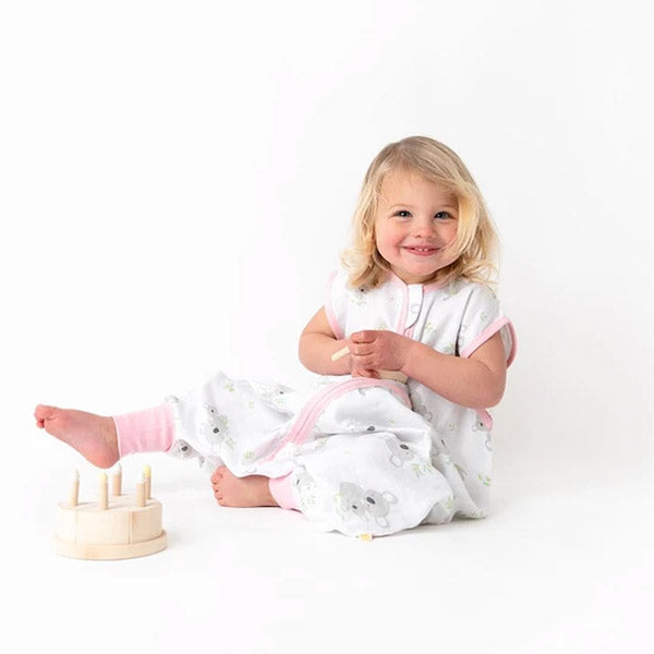 Saco De Dormir Koala - Rosa - 18 A 24 Meses