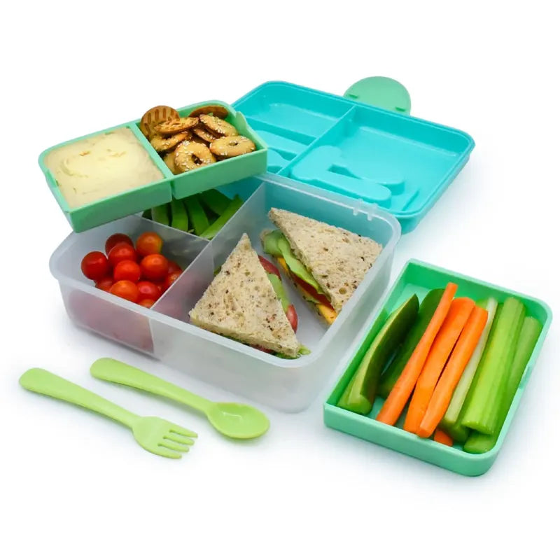 Lonchera Bento Box Con Cubiertos - Melii