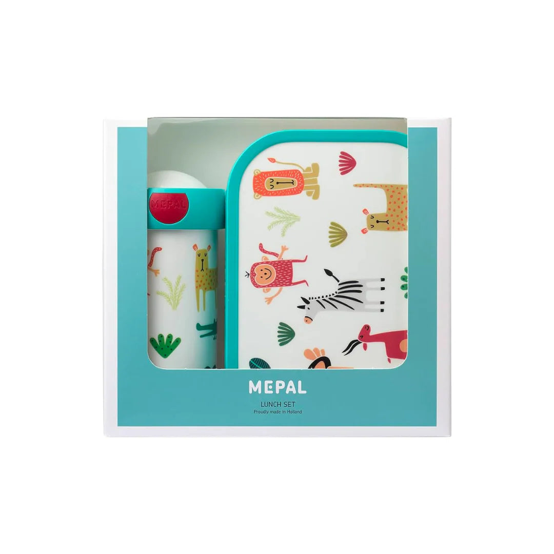 Set Lonchera + Botella Pop-Up - Animales