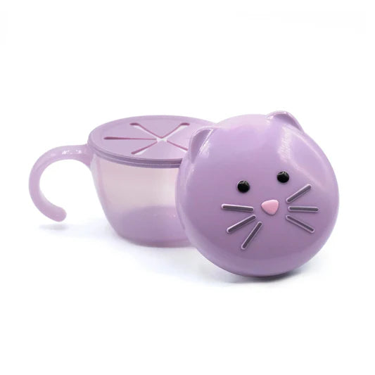 Contenedor De Snacks Anti-Derrame Gato - Melii
