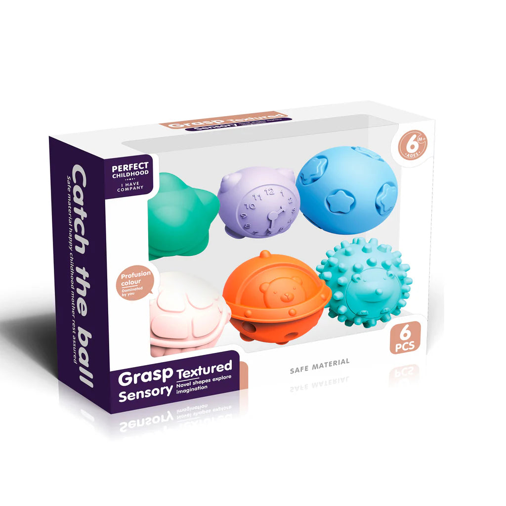 Pelotas Sensoriales 6 Piezas – Grasp