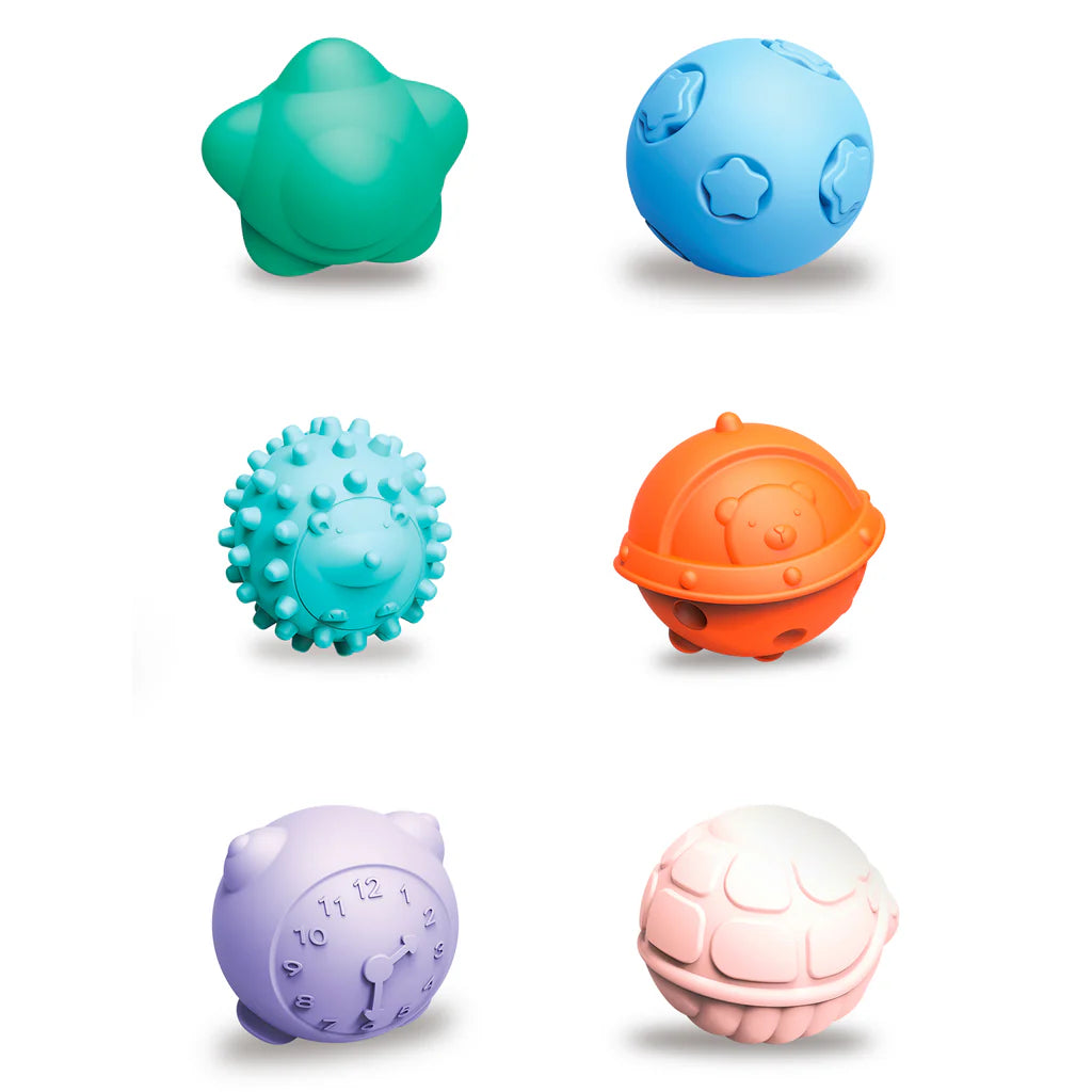 Pelotas Sensoriales 6 Piezas – Grasp