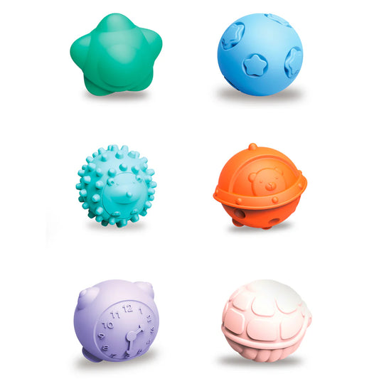 Pelotas Sensoriales 6 Piezas – Grasp