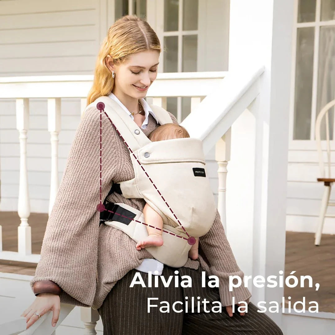 Porta Bebe Momcozy PureHug kakhi - Momcozy