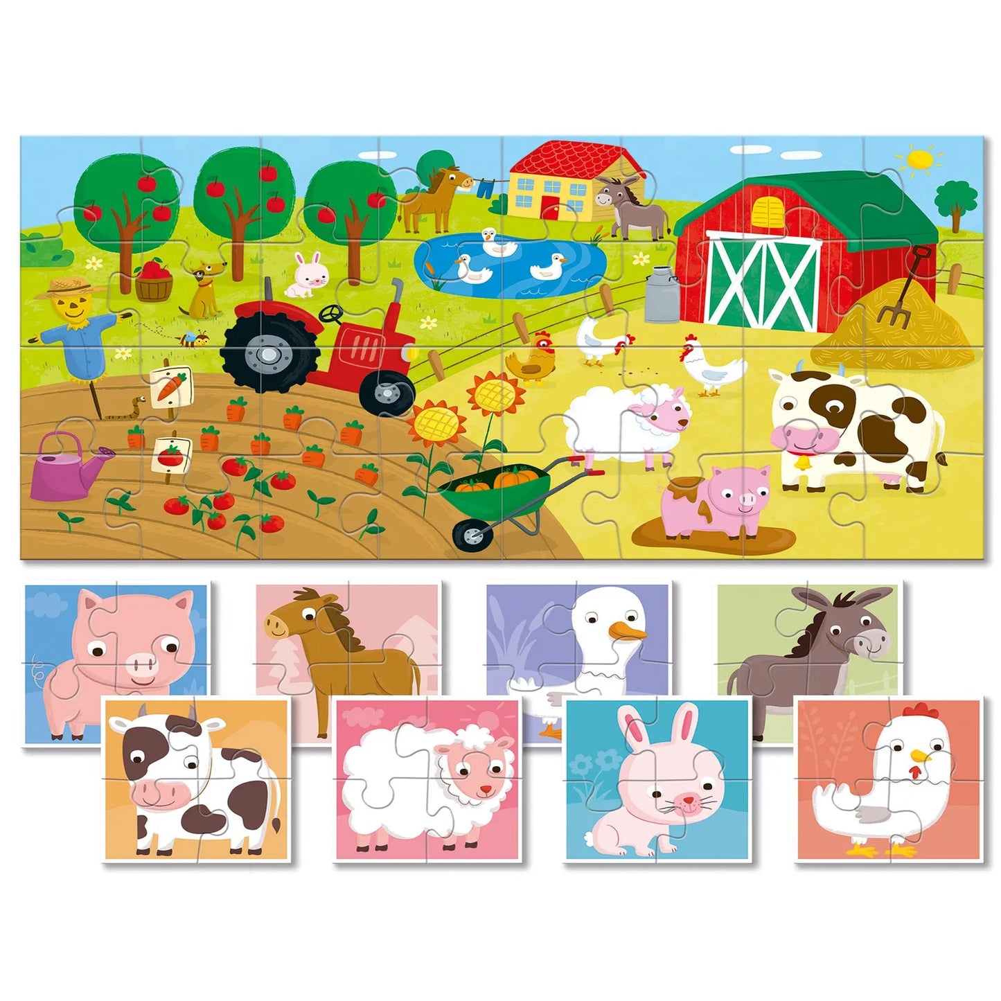 Puzzle de Colección Bebé La Granja Ludattica