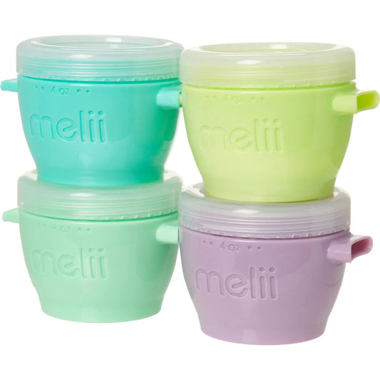 Pack 4 Contenedores Snap & Go 177 ML - Melii