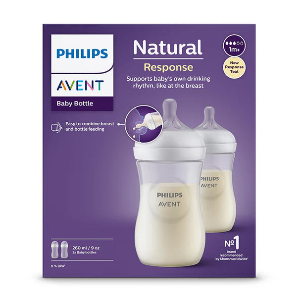 Set 2 Mamaderas Natural 3.0 260 Ml - Avent
