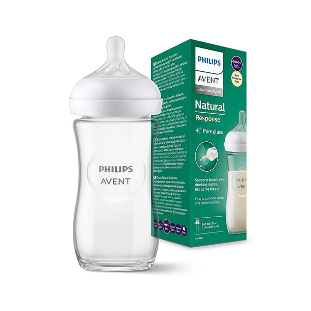 Mamadera Vidrio Natural 3.0. 240 ml - Avent