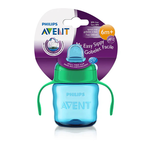 Vaso Con Boquilla Azul 200 ML - Avent