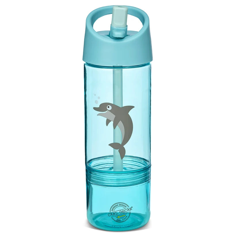 Botella de Agua con Snack Box 2 en 1, 300ml + 150ml - Carl Oscar