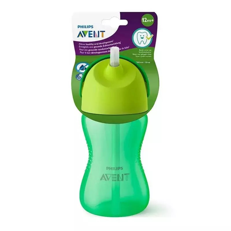 Vaso con bombilla 300ml - Avent