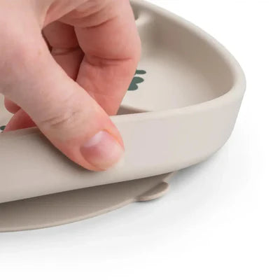 Plato con compartimentos y ventosa - Done By Deer