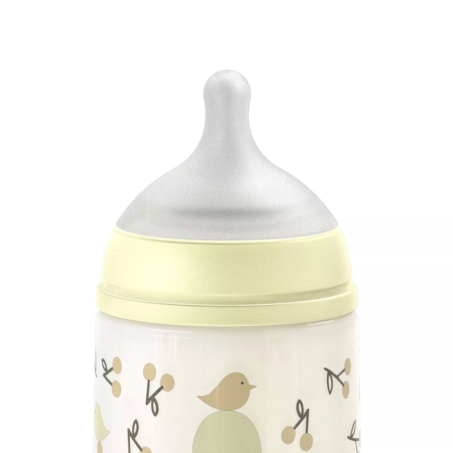Mamadera Birdies de 270ml con Tetina Fisiológica Sx +3 meses - SUAVINEX
