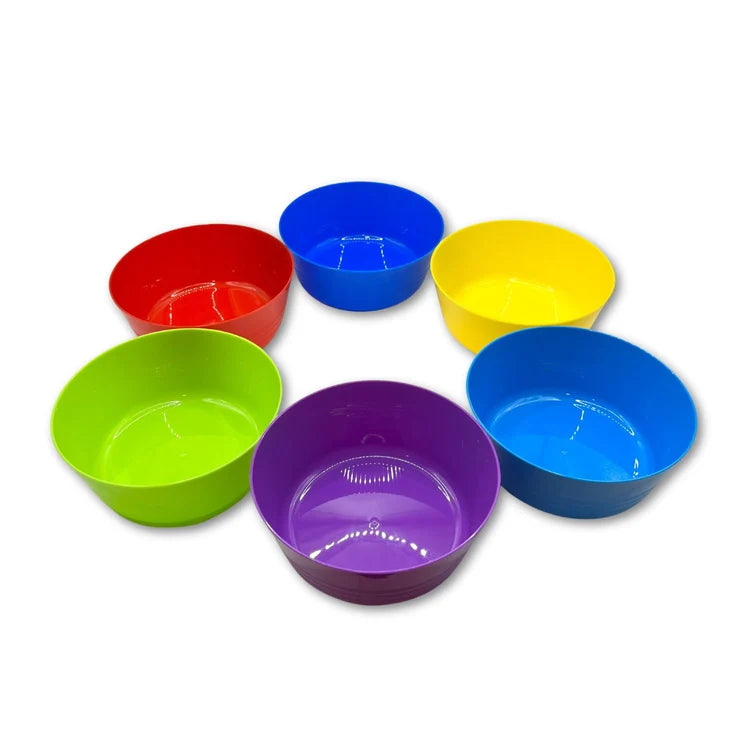Pack de 6 Bowls de Plástico - The Baby Nation