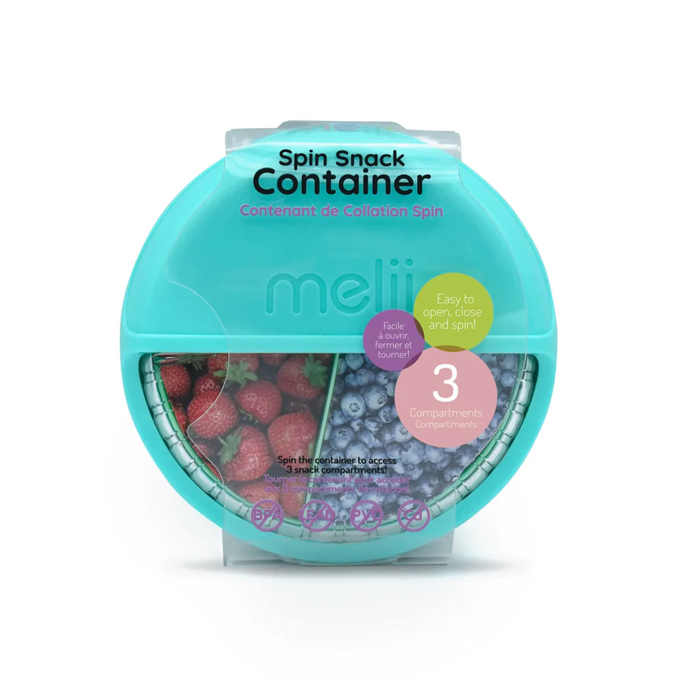 Contenedor Giratorio Spin Snack Aqua - Melii