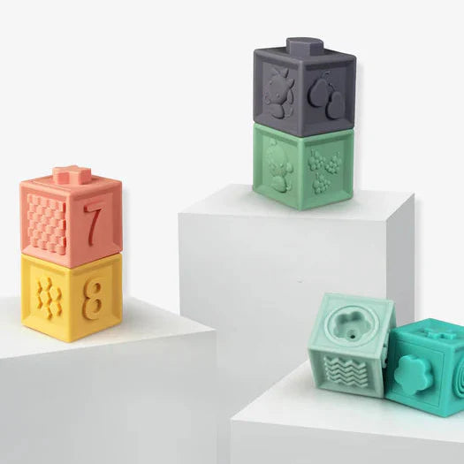 12 Cubos suaves educativos - Baby To Love
