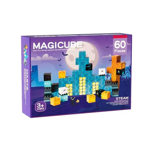 Set de Bloques Puzzle Educativos Halloween – 60 piezas