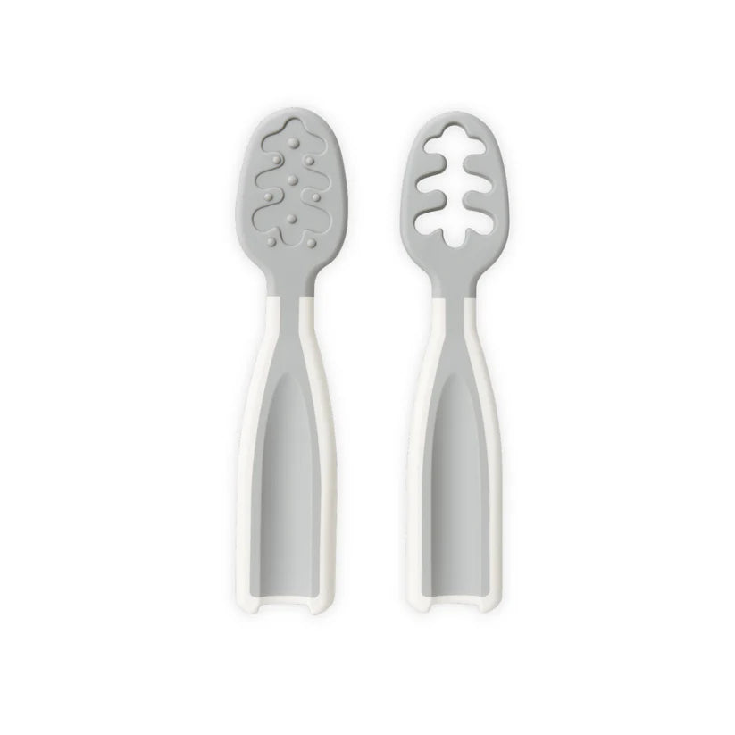 Set de 2 Pre-Cucharas de Aprendizaje para Bebé – +4 meses - Mamas Mateas