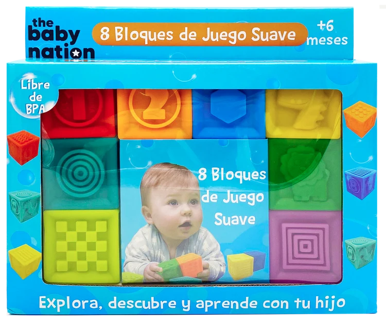 Set de 8 Bloques Suaves - The Baby Nation