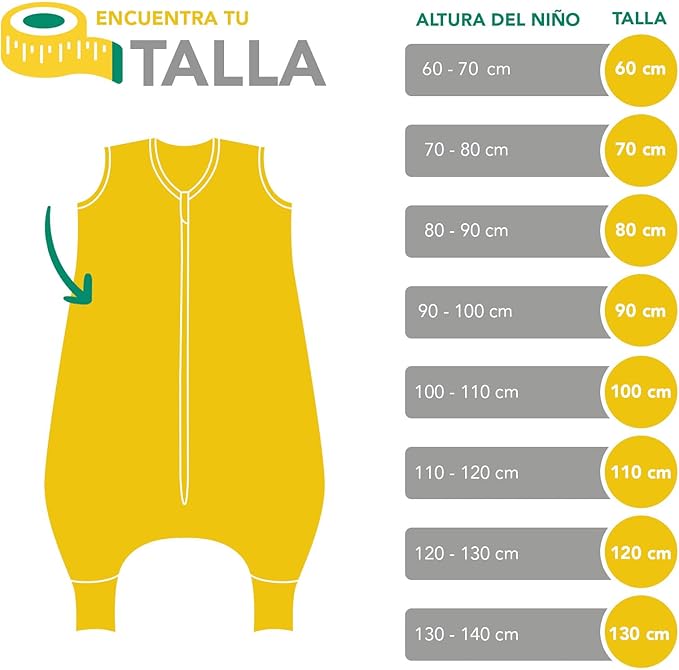 Saco de Dormir con Pies 12 a 18 Meses – Slumbersac